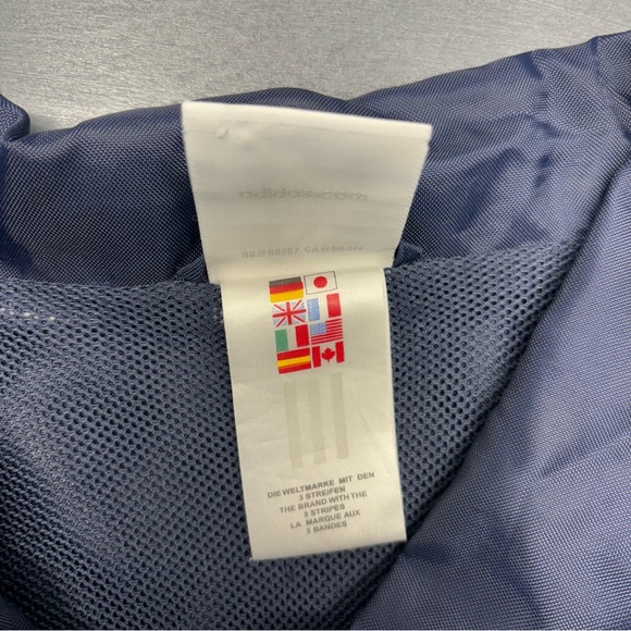 Vintage Adidas Notre Dame Fighting Irish WindBreaker Jacket Men's Sz L - Picture 6 of 14